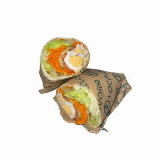 Egg & Salad Wrap (V)